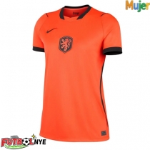 Camiseta Países Bajos Primera Equipación para mujer Mundial 2026 manga corta